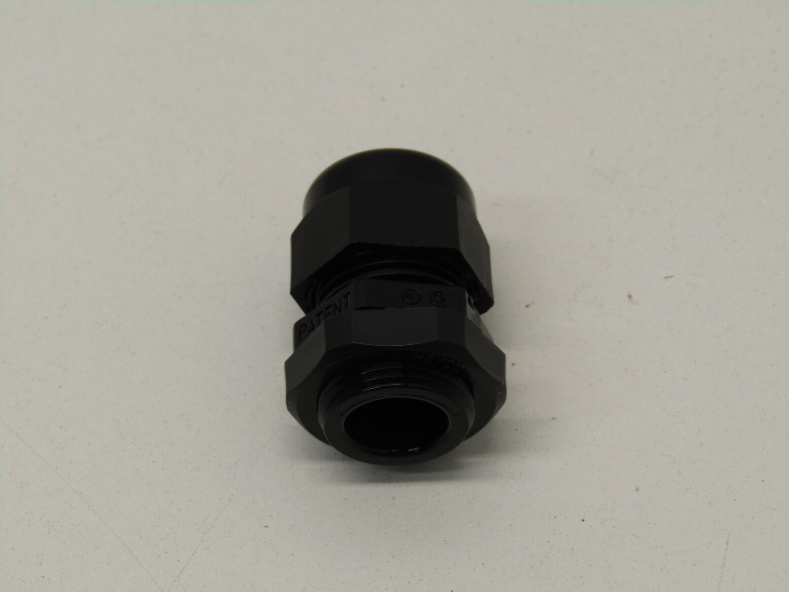 CORDGRIP,STR,LTF13.5 .47 DIA,NYLON BLK W/LK NUT  (21659A)